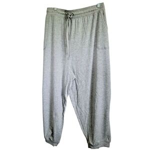 Jones NY Sport 3X Soft‎ Touch Gray Elastic Waist Capri Leg Lounge Pants  $64 NWT